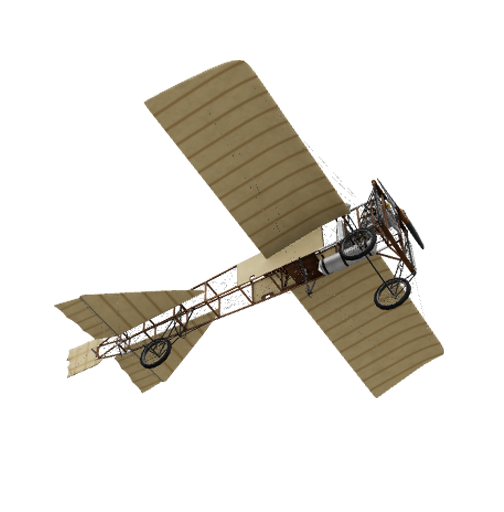 3D interaktivní model Bleriot
